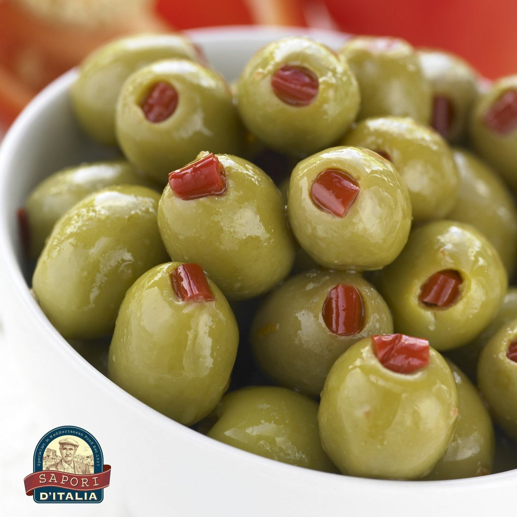 peperoliva - buy pepper stuffed green olives