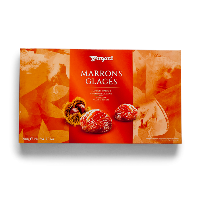 Vergani Traditional Marron Glace Gift Box 200g